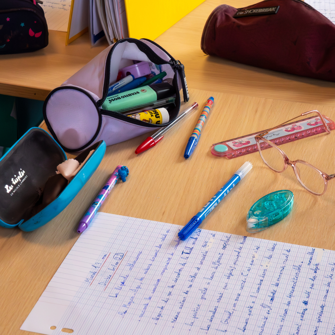 matériel scolaire